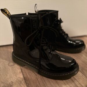 Dr. Martens AirWair KIDS Patent Leather Boots 1460
